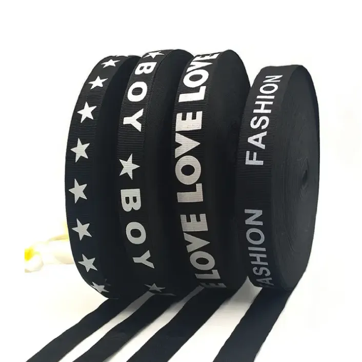 شريط مطبوع بالشاشة الحريرية